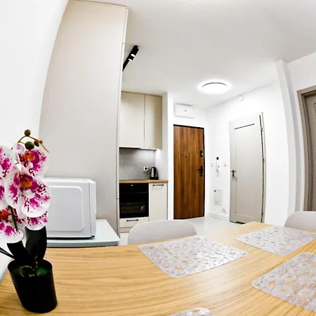 Elegant Two-room Apartment, Sleeps 4, Near Turon Arena, Balcony ,air Condition 아파트 크라쿠프
